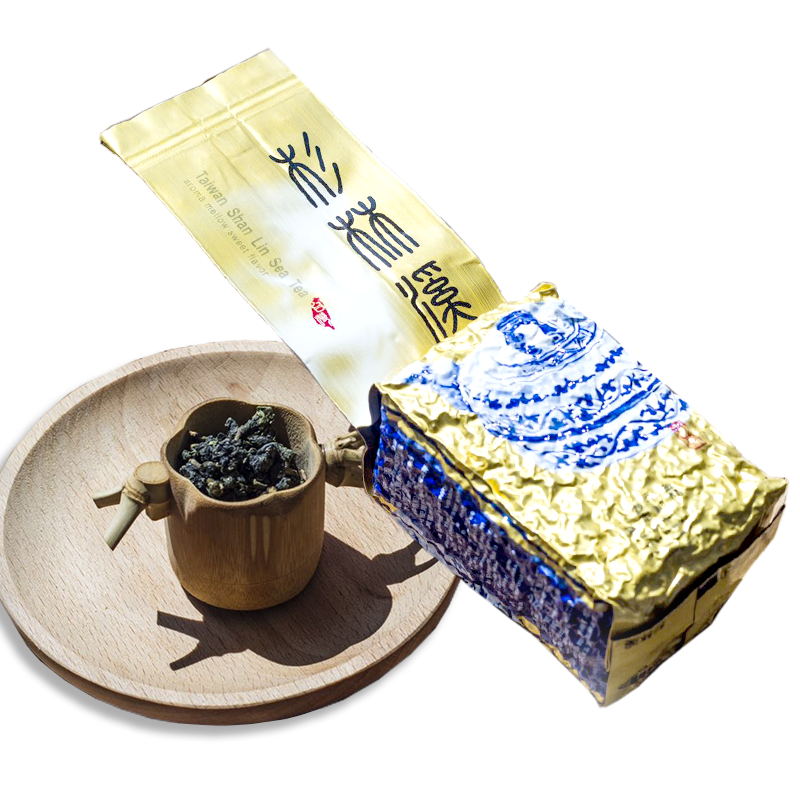 台湾高山茶叶冻顶乌龙茶特级1800米杉林溪原装进口正品冷泡茶150g
