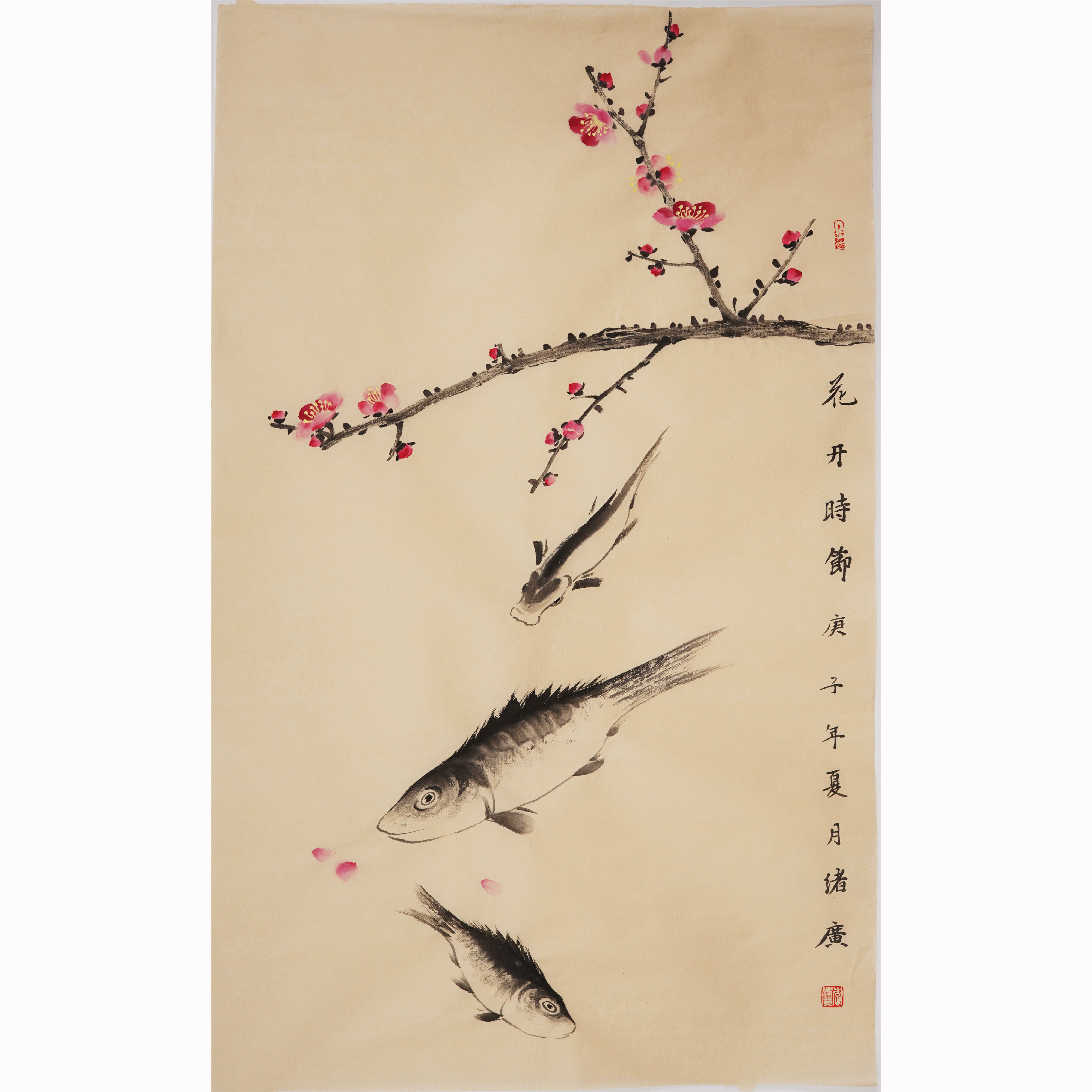 国画花鸟画文人两相相依小写写意装饰画中国美术家国画