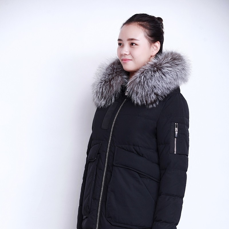 clasna科拉思纳羽绒服时尚贵族中长加厚2016专柜羽绒服