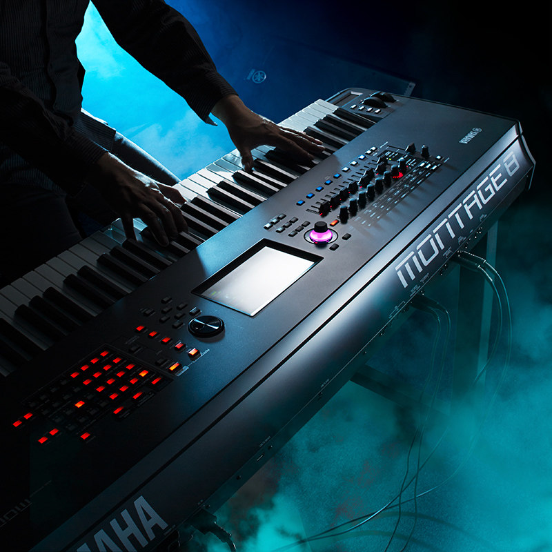 yamaha雅马哈montage6蒙太奇编曲录音制作音乐电子合成器电子合成器