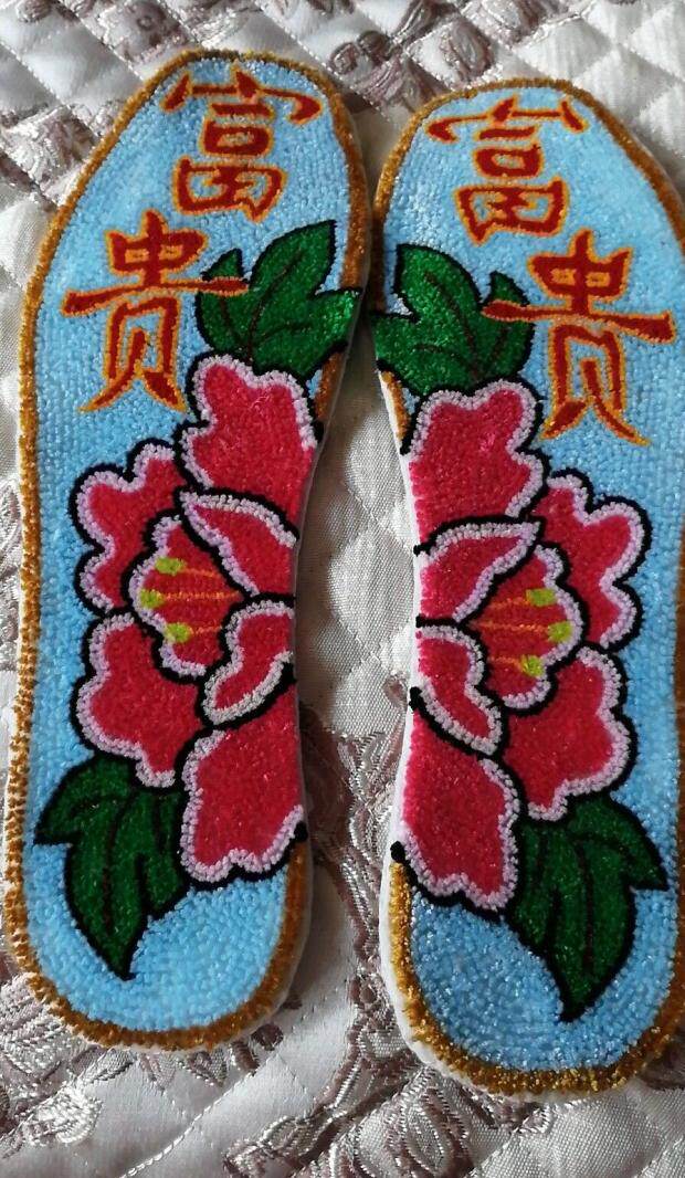纯棉鞋垫棉布手工割绒棉线吸汗防臭鞋垫