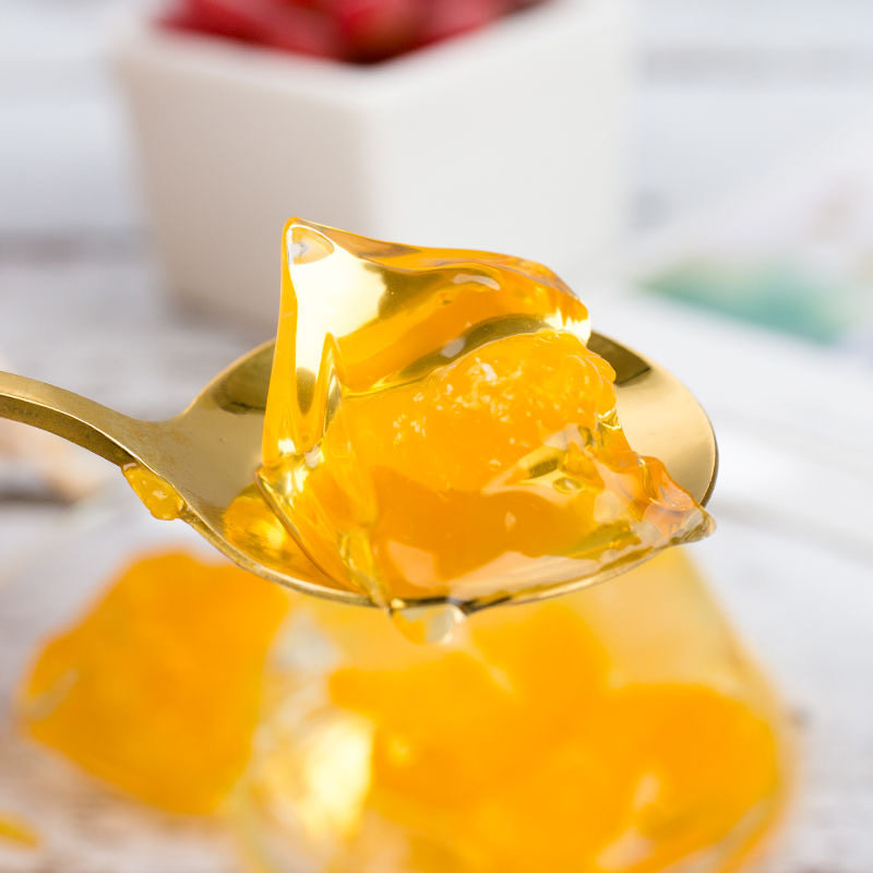 金冠果肉果冻水果菠萝橘子散装网红创意儿童休闲零食夏日解暑饮品