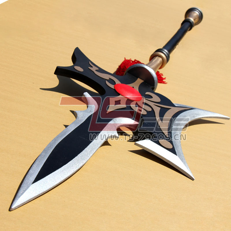 79cos三国无双吕布方天画戟cosplay精品动漫手工道具定做cosplay配件