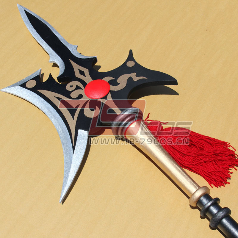 79cos三国无双吕布方天画戟cosplay精品动漫手工道具定做cosplay配件
