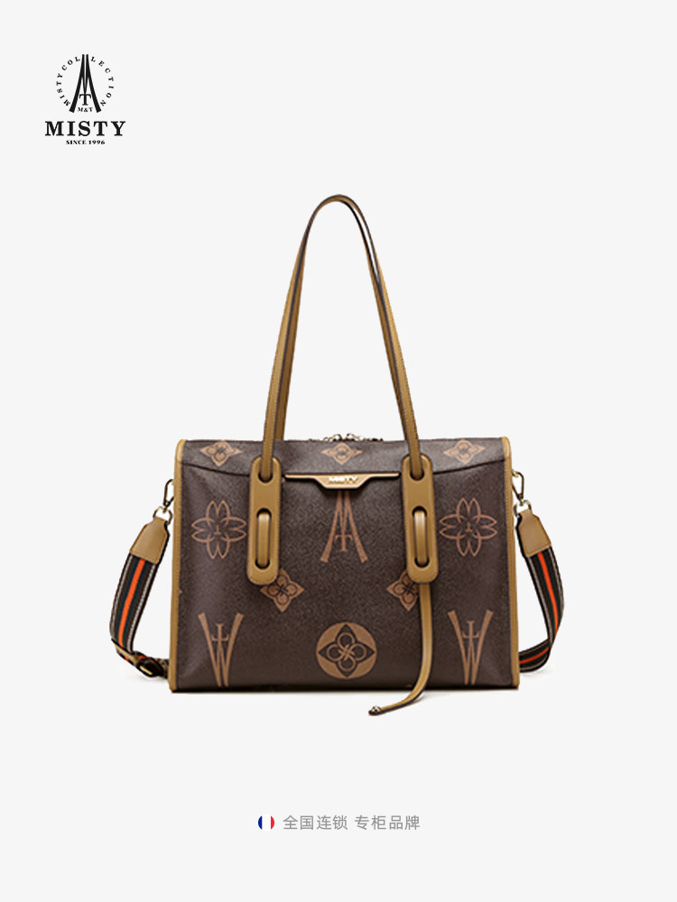 misty包气质复古手提包气质大容量托特单肩百搭新款通用款女包