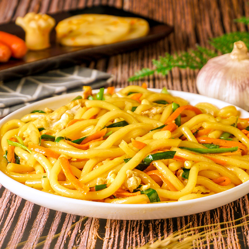 东北玉米叉子1斤特产玉米面面条丹东碴子粗粮玉米