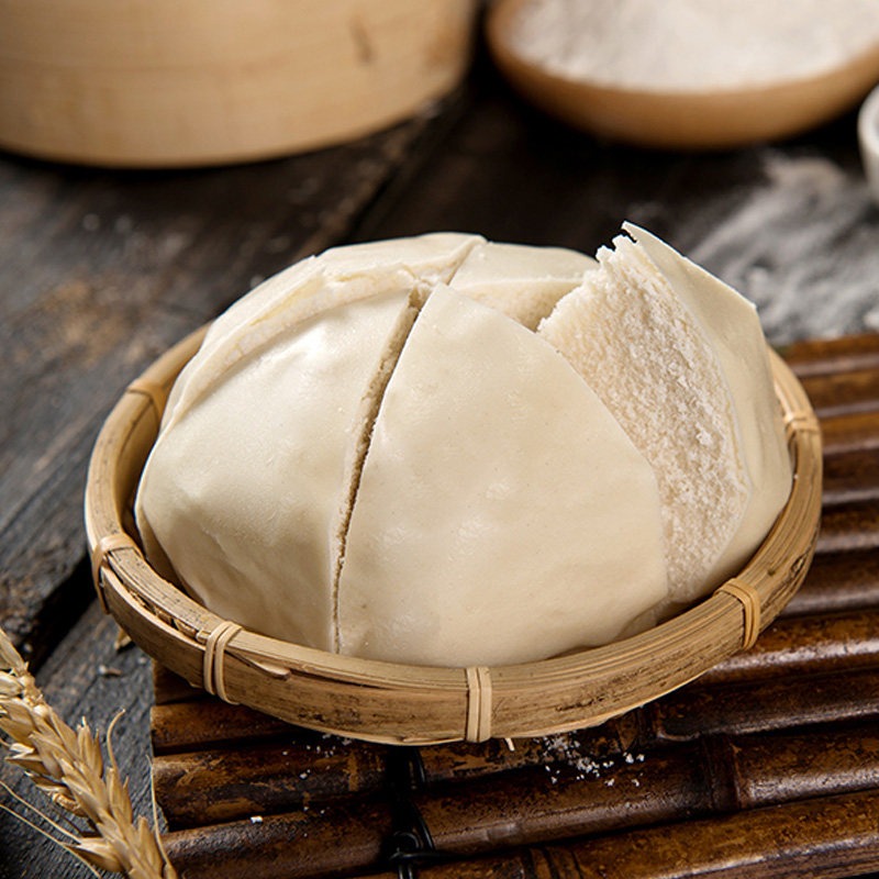 冬冬大圆馒头片正宗东北沈阳特产冬冬食品发面大碱馒头早餐大馒头