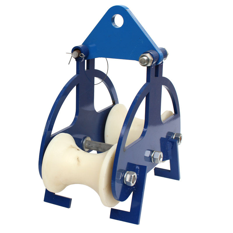 电缆滑轮放线滑轮钢轮滑轮组三轮管口滑轮电缆吊轮滑车四轮组合轮