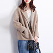 Plaid Tweed Small Coat Short Double-sided Cloth 2020 Chinese Short Double-sided Cashmere Coat For Women Plaid Tweed Small Coat Short Double-sided Cloth 2020 Chinese Short Double-sided Cashmere Coat For Women