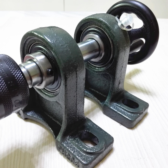 手摇轮动力主轴绕线机主轴b16夹头高精度同心绕线机手摇手动正品