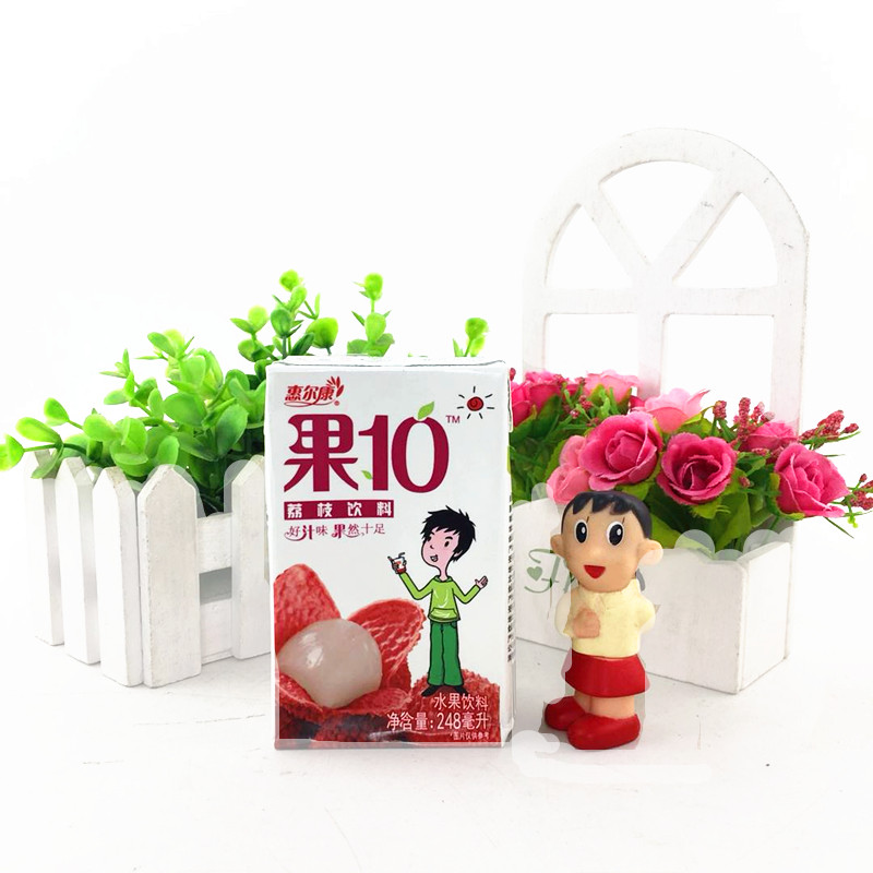首页 下载app                          惠尔康果10饮料果汁盒装荔枝
