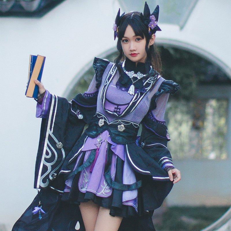 三分妄想剑网燕云万花cos花萝剑三古古风萝莉cosplay女装