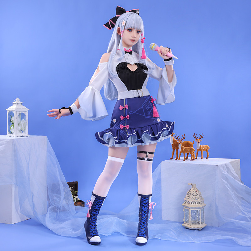 cos绫华三分妄想原神服神里生日会cosplay女装动漫cosplay女装