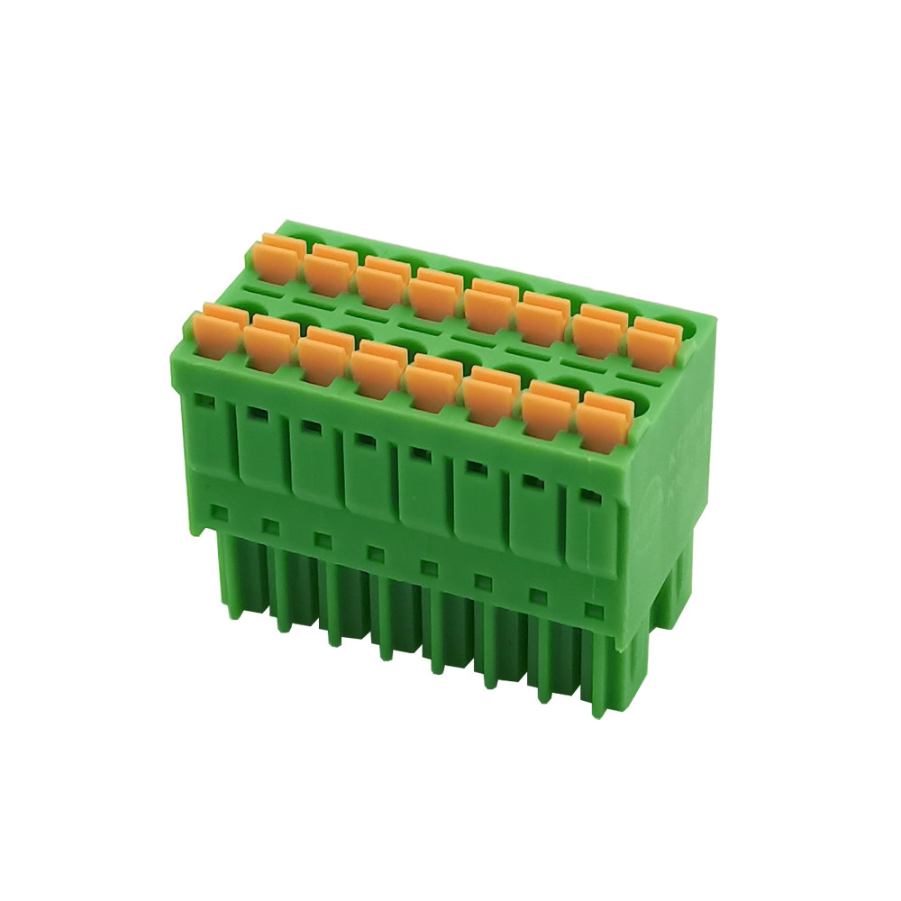 5mm3.81mm双层凤凰接线端子15edgknhckf2edgknhfmcd1.5st连接器