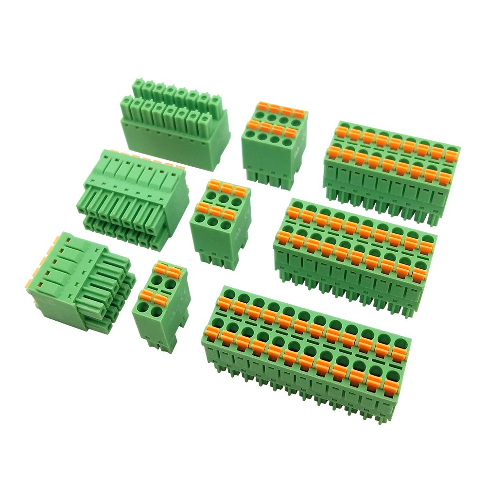 81mm双层插拔pcb接线端子15edgknhkf2edgknhfmcd1.5st连接器