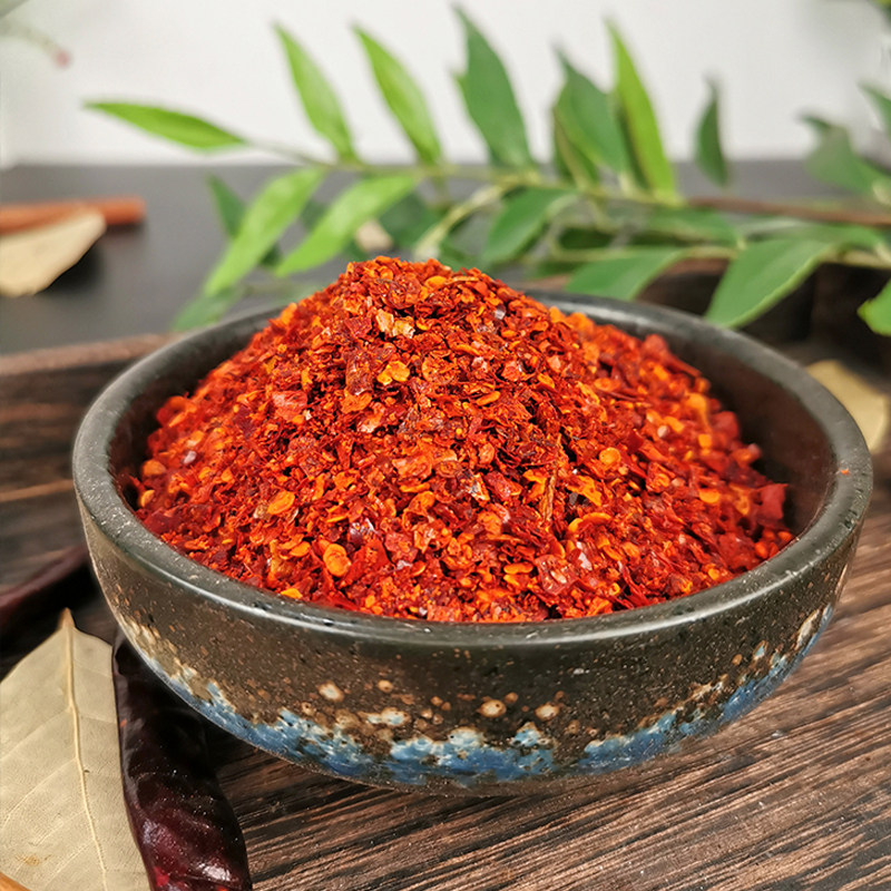 辣椒翠宏25kg一级中粗四川香辣面油泼辣辣子辣椒粉料