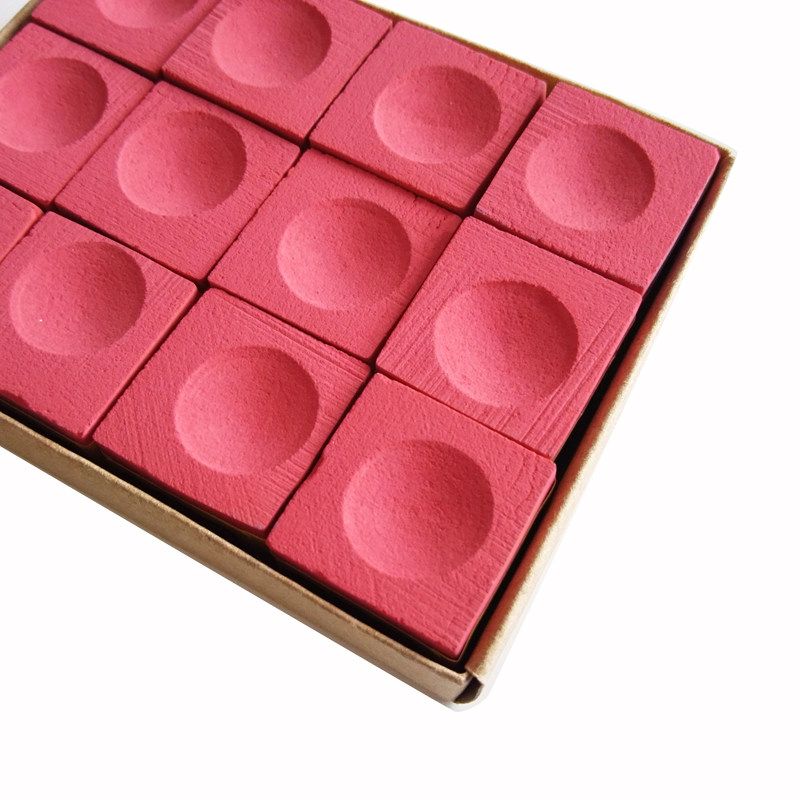 巧克国产长好粉红色油性台球细粉擦粉枪头级粉巧克粉