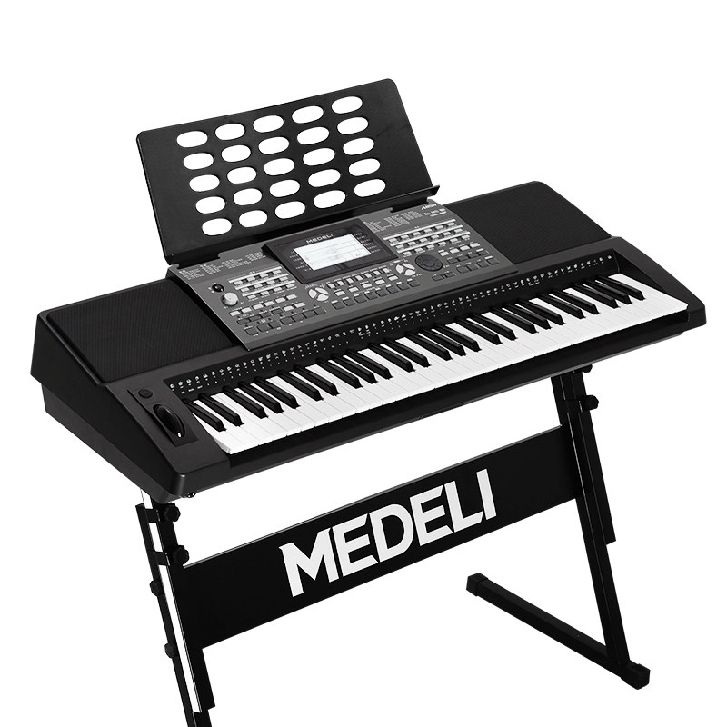美得理电子琴a850力度键61键盘教学考级乐器儿童成人电子琴