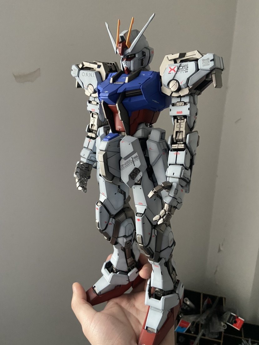 现货强袭代工喷涂模型拼装高达万代白强袭突击儿童机器人