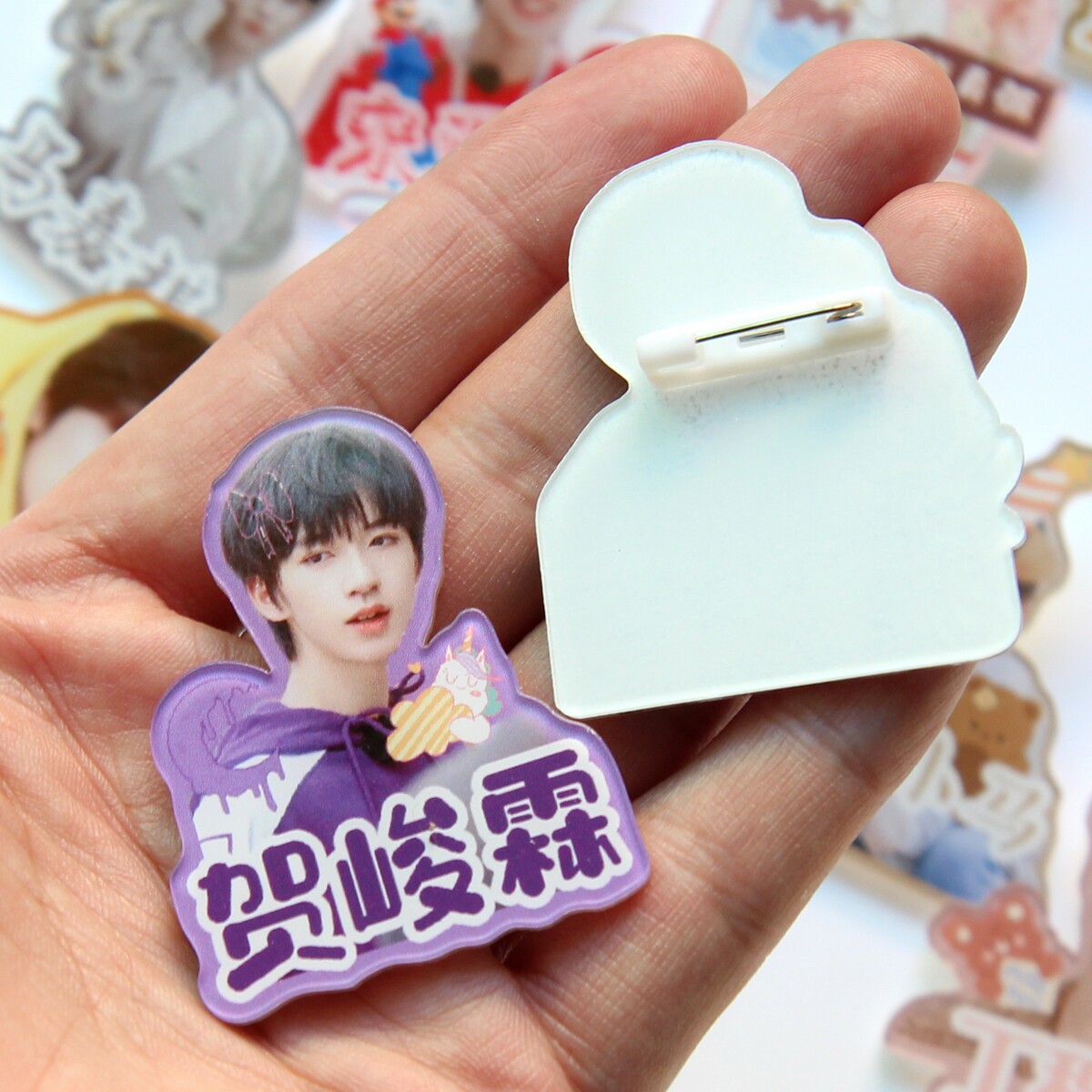 tnt时代少年团应胸针别针刘耀文宋亚轩马嘉祺浩翔胸针
