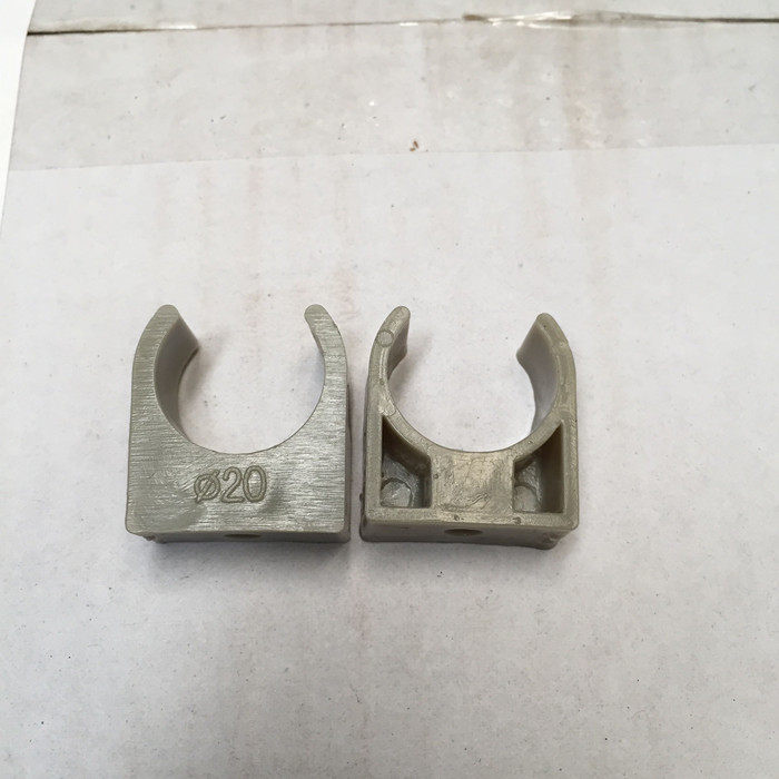 ppr管卡灰色绿色4分6分迫码型卡水管吊卡ppr管