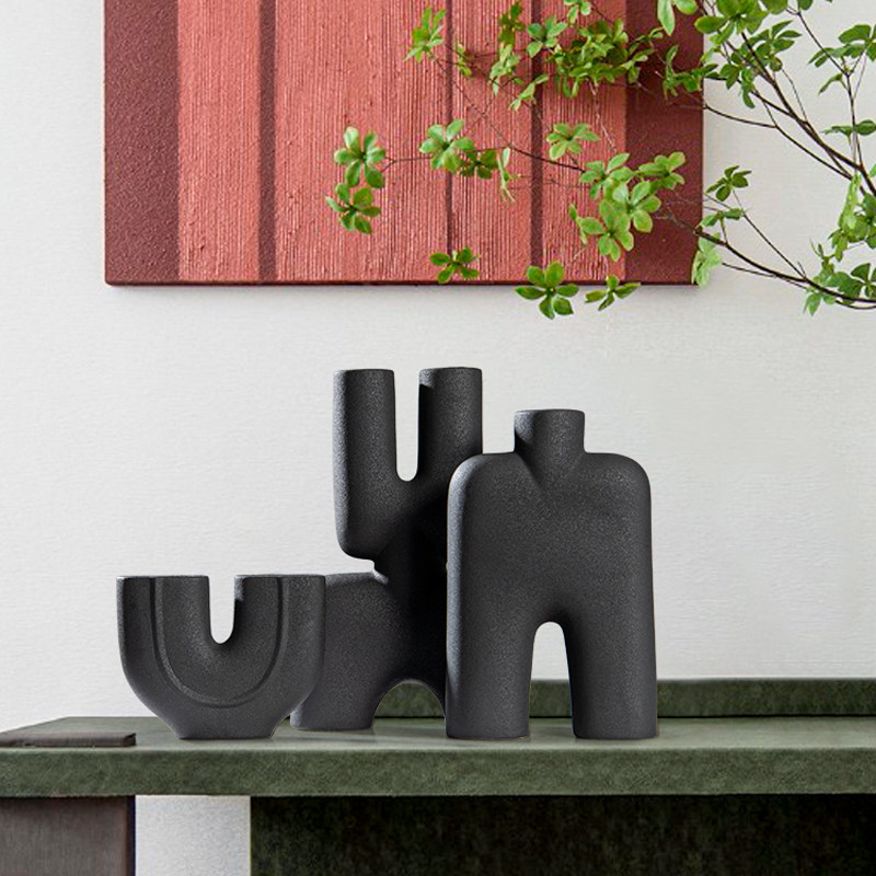 异形摆件工艺品中式新中式玄关书房样板客厅家居饰品摆件