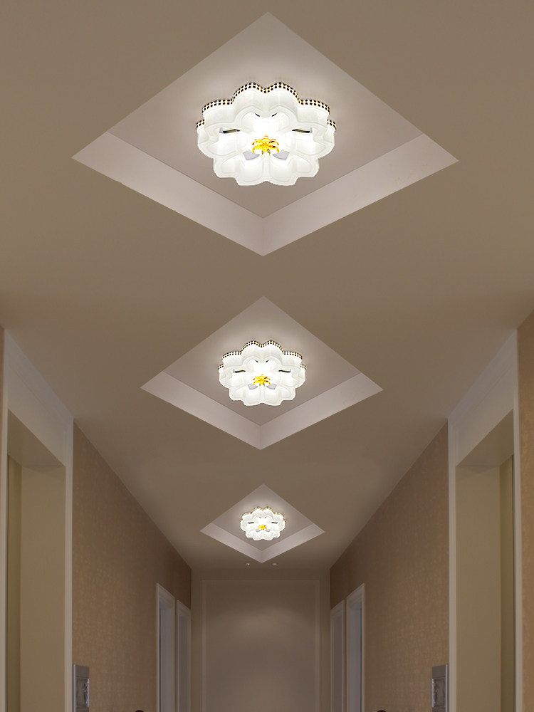 花形个性过道灯走廊灯玄关灯创意入户灯进门灯led天花射灯筒灯621