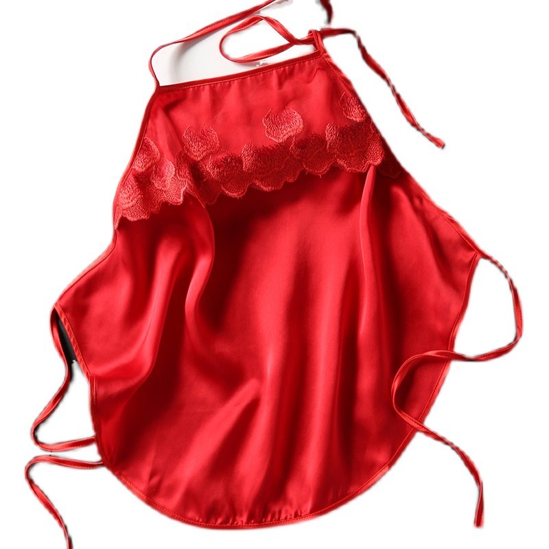 肚兜真丝情趣睡衣古代古装宫廷裹胸三点式内衣肚兜