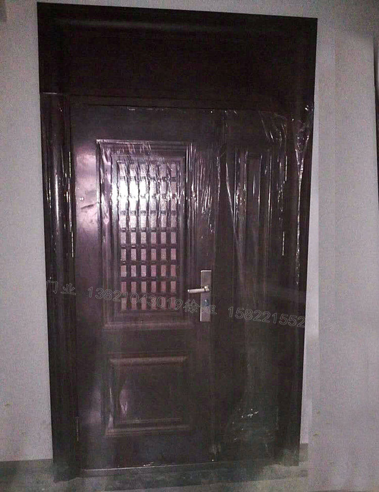 掌柜推荐定制防盗门通风进户门楼道隔断钢质入户门家用大门