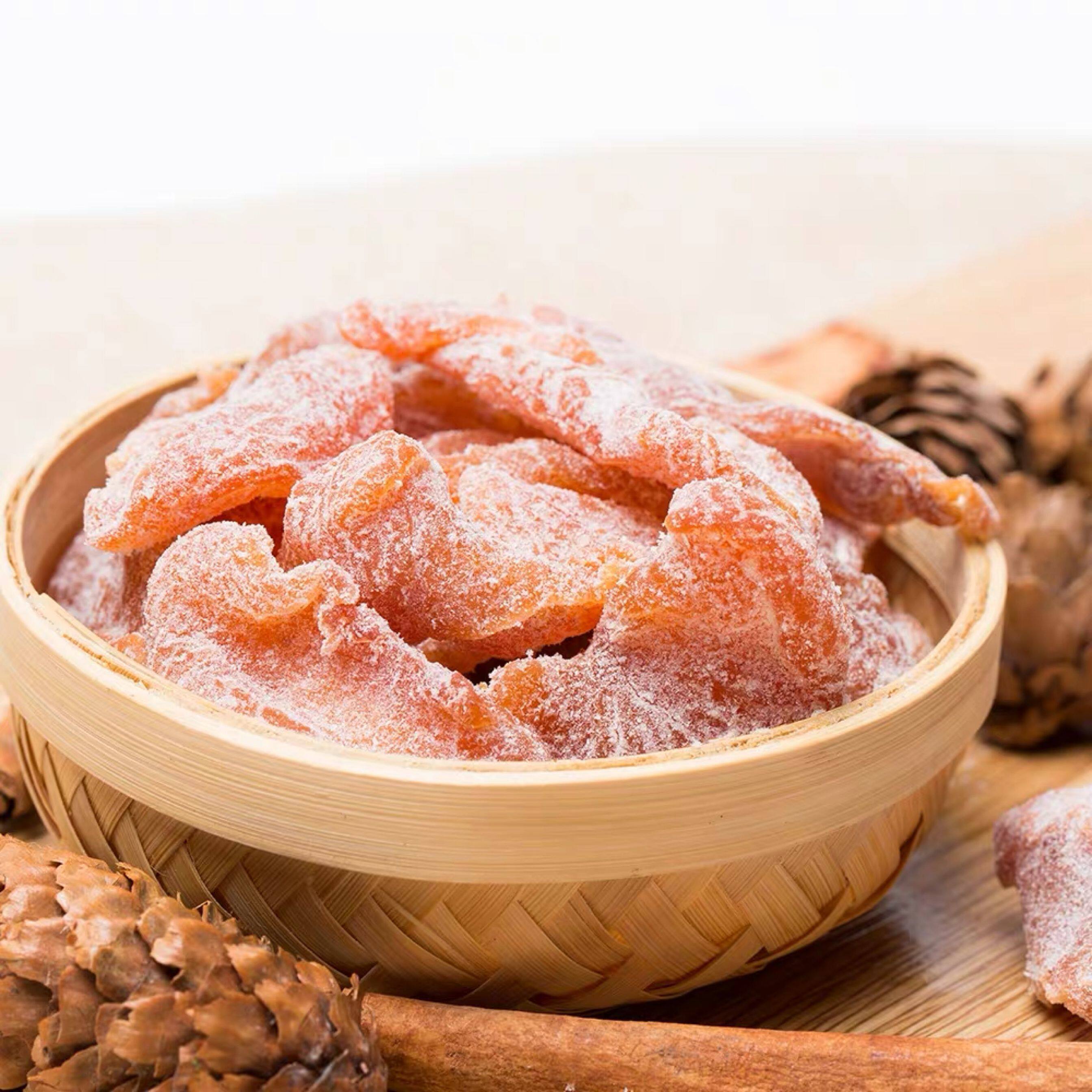 盐津桃肉蜜饯果脯水果桃子无核梅肉休闲零食桃干