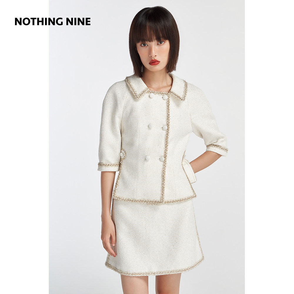 crane毛呢siberian外套 siberian白鹤半身套装时尚套装