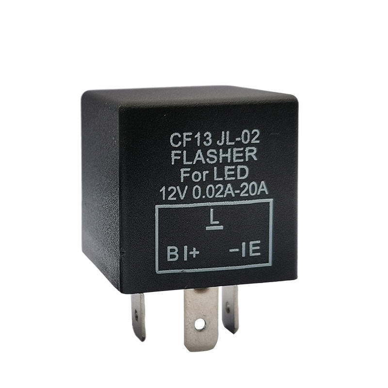 汽车闪光器马蹄声12v2控制led灯泡频闪大货车继电器