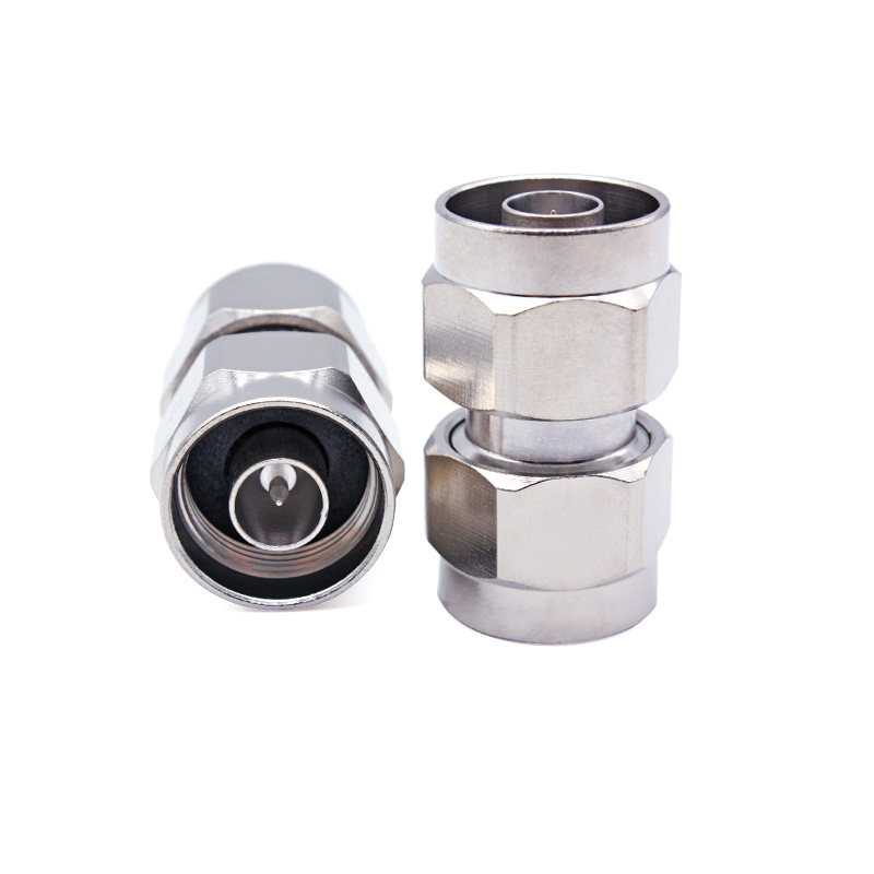 公转六角双阳转接头njj5012馈线直通连接器转接头