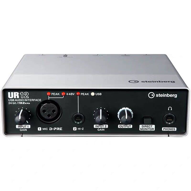 yamaha雅马哈ur12 ur22c直播录音声卡配音直播电台调试电吉他专业