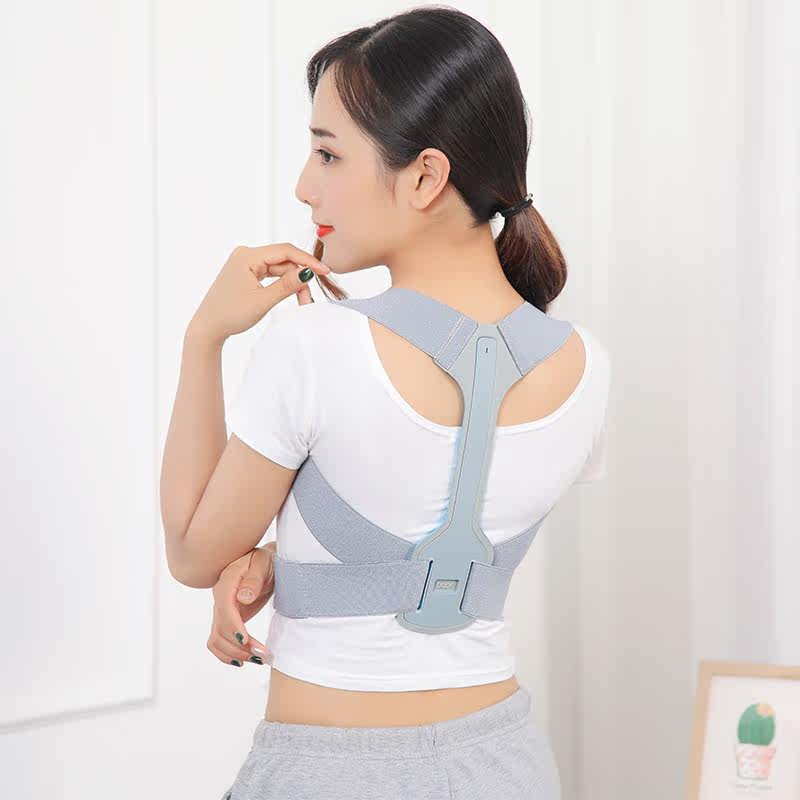 日本驼背矫正器矫姿带男女士成人防驼背纠正背部脊柱侧弯隐形神器