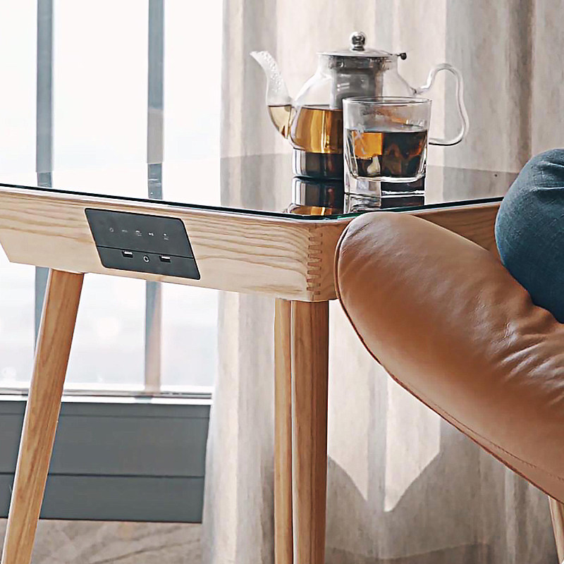 智能茶桌简约茶台小户户型客厅茶几户外火锅家用茶台