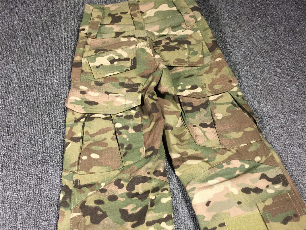 mc夏令营cp色全地形迷彩服战术蛙皮g2儿童作训外套