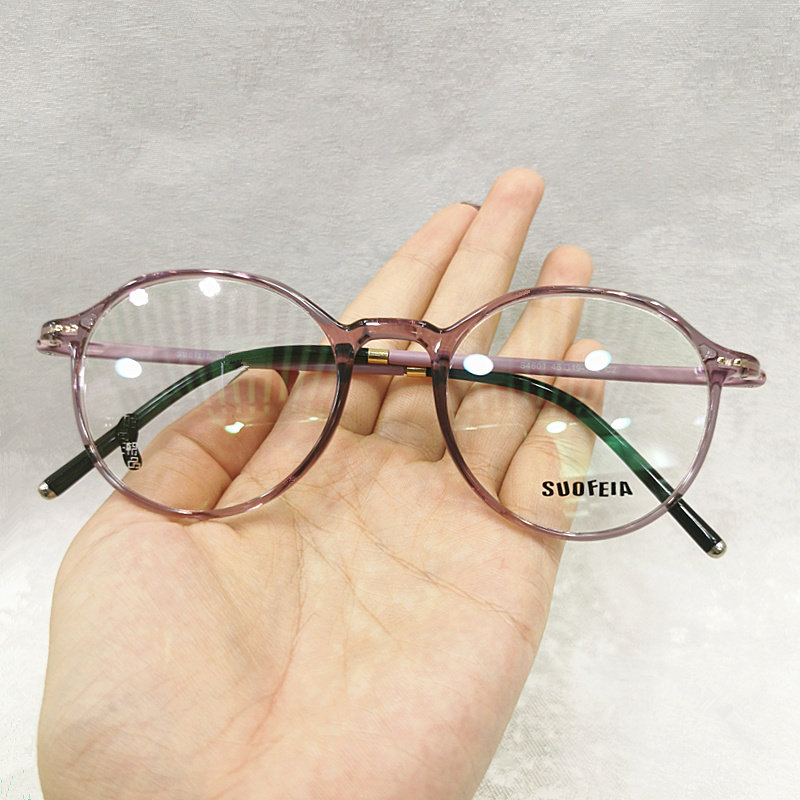 文艺小圆眼镜女款超轻tr90小脸近视近视眼眼镜架眼镜架