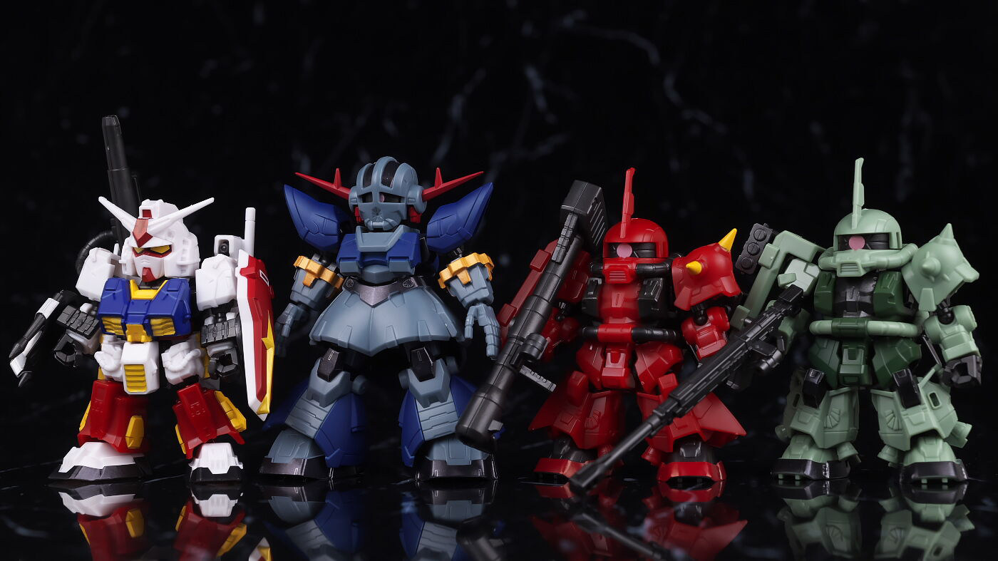 现货万代正版高达mobilityjointgundam元祖翁号手办盒蛋