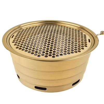 韩式碳烤炉商用大号炭火烤肉锅烧烤炉烤肉炉日式上排烟餐厅碳烤锅