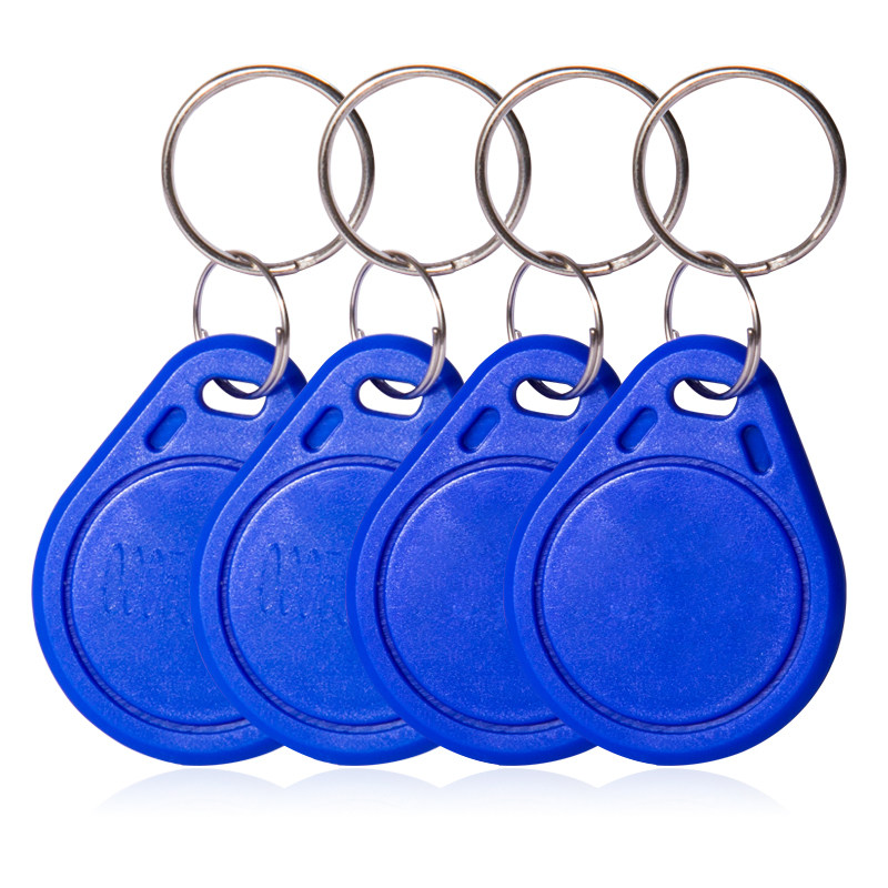 门禁纳奇考勤id纽扣钥匙扣卡门感应卡ic薄卡门禁智能卡