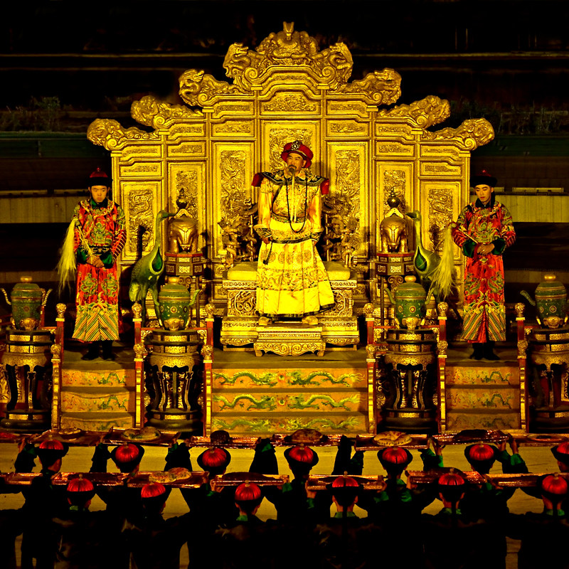 王朝康熙大典鼎盛门票承德德鼎盛演出国内票务