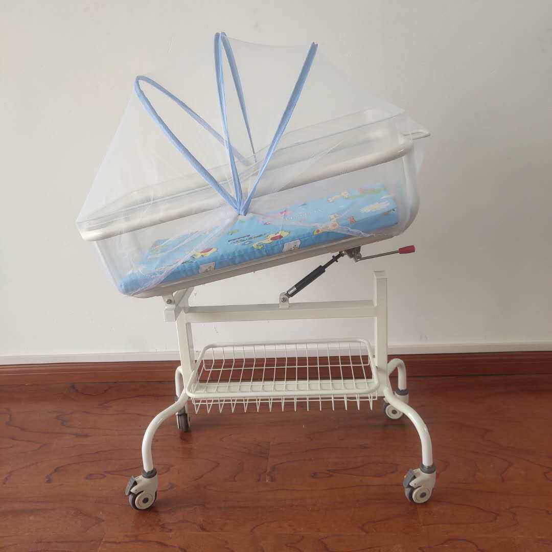 婴儿床医用婴儿车防溢月子中心产房新生儿推车包邮婴儿床