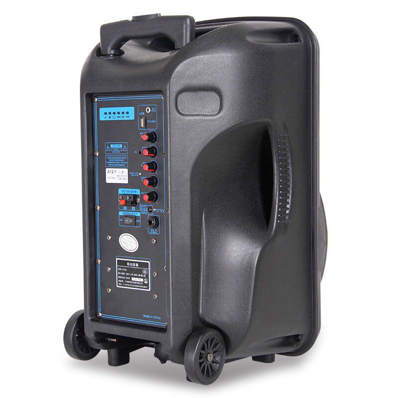 特美美声a12-1大功率户外音响便携无线话筒拉杆拉杆广场音箱