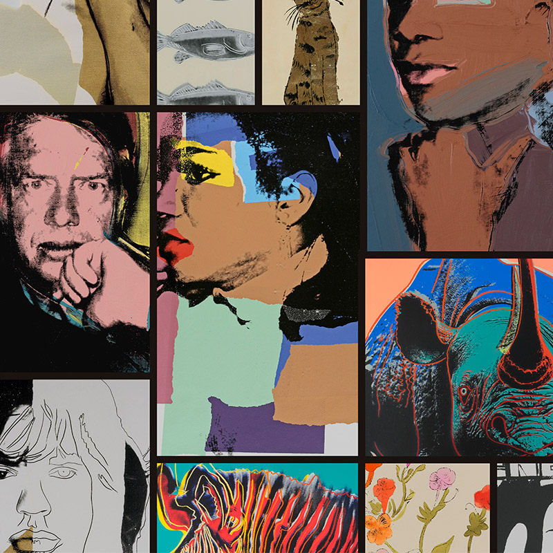 年轻前卫波普艺术客厅沙发背景卧室样板房酒吧宾馆现代拼贴装饰画