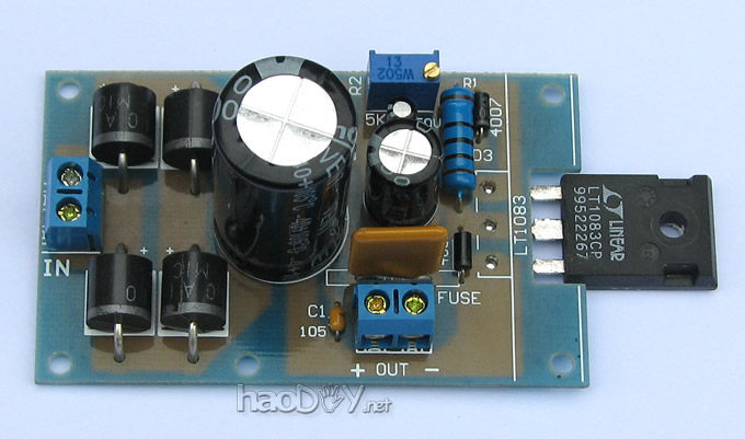 lt1083cp大功率线性可调稳压直流电源25122430vpcb套件其它元器件