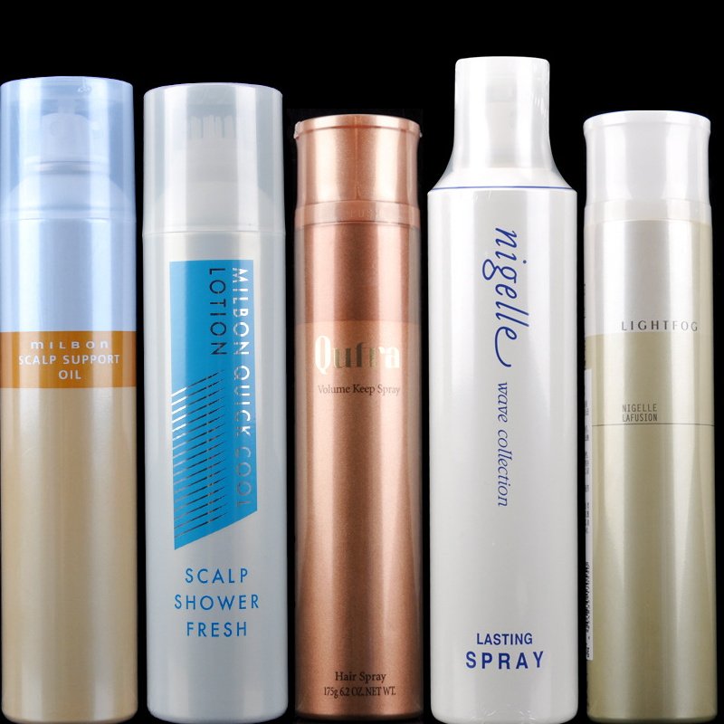 发胶日本玫丽盼milbon蓬松喷雾染前隔离bc头皮发胶