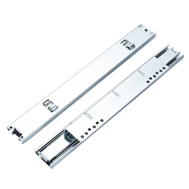 拉篮厨柜滚珠轨道专用精品可调滑轨厨房抽屉导轨