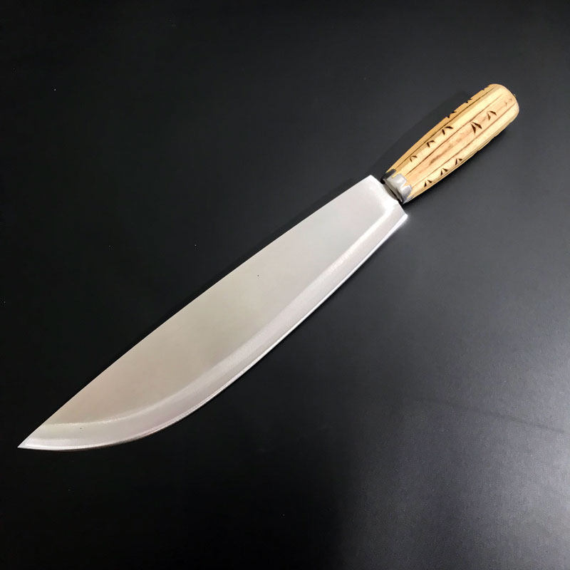 木柄宰羊刀手手工锻造菜刀割肉剔骨刮毛杀猪特殊用途刀