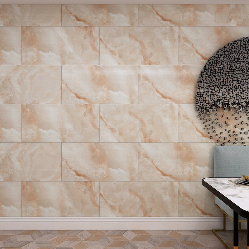 墙纸自粘仿瓷砖墙贴房光滑滑水泥墙大白墙面墙贴